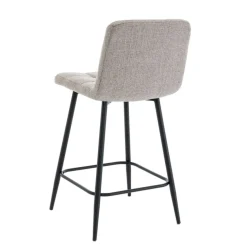 Barkruk Luik Beige