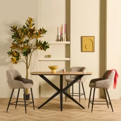 Bartafel Funky Naturel - 160x80 cm