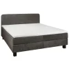 Bed Bilbao Donkergrijs - 180x200 cm