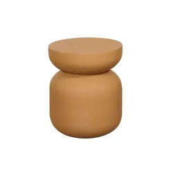 Bijzettafel Bregenz Bruin - Ø 40 cm