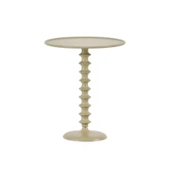 Bijzettafel Marty Beige - Ø 50 cm