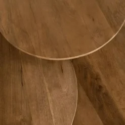 Bijzettafel Viktor Lichtbruin - Ø 60 cm