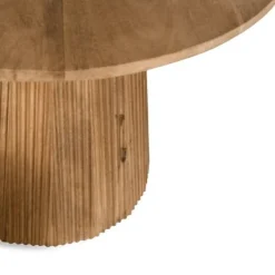 Bijzettafel Viktor Lichtbruin - Ø 60 cm