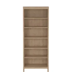 Boekenkast Dallas Eiken - 78x199x33 cm