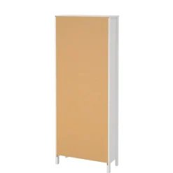 Boekenkast Dallas Wit - 78x199x33 cm