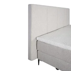 Boxspring Madrid Lichtgrijs - 180x200 cm