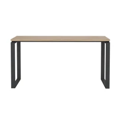 Bureau Bram Eiken / Donkergrijs - 150x76x60 cm