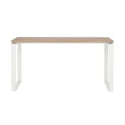 Bureau Bram Eiken / Wit - 150x76x60 cm