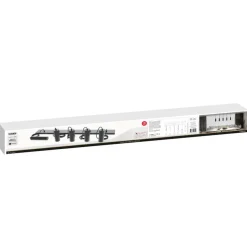 Calex Hanglamp Pendel Zwart - 5 x GU10 - 100x10 cm