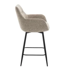 Draaibare Barkruk Genk Taupe