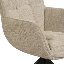 Draaibare Eetkamerstoel Bente Beige