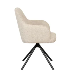 Draaibare Eetkamerstoel Kortrijk Beige