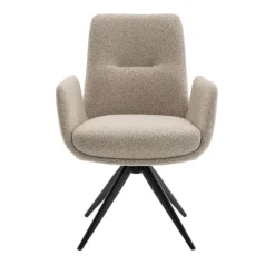 Draaibare Eetkamerstoel Molly Beige