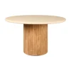 Eettafel Doble Naturel - Ø 130 cm