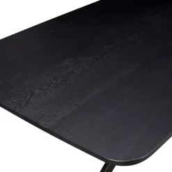 Eettafel Holendrecht Zwart - 200x100 cm