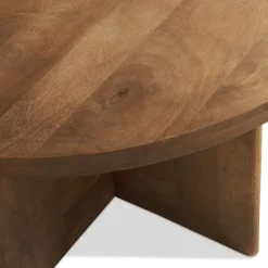 Eettafel Liam Kastanjebruin - Ø 150 cm