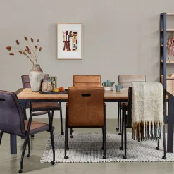 Eettafel Tilburg Naturel - 160x90 cm