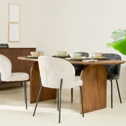 Eettafel Verla Bruin - 180x100 cm