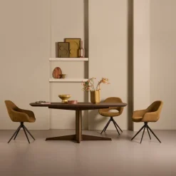 Eettafel Viborg Bruin - 200x100 cm