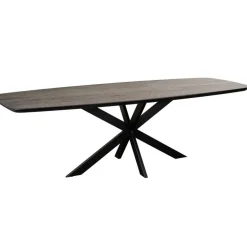 Eettafel Viborg Donkerbruin - 220x100 cm