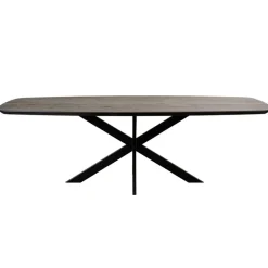 Eettafel Viborg Donkerbruin - 220x100 cm