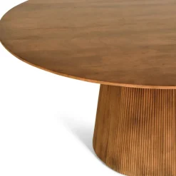 Eettafel Viktor Lichtbruin - Ø 150 cm