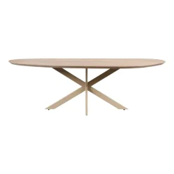Eettafel Woodley Naturel - 250x115 cm