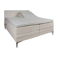 Elektrische Boxspring Cinderella Crème - 180x210 cm