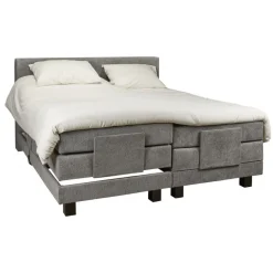Elektrische Boxspring Sevilla Grijs - 180x200 cm