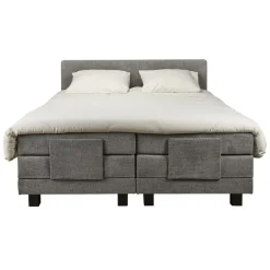 Elektrische Boxspring Sevilla Grijs - 180x200 cm