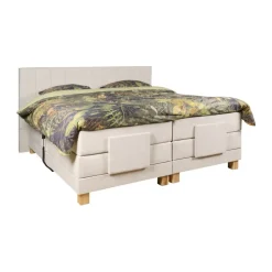 Elektrische Boxspring Valencia Beige - 180x200 cm