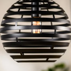 Hanglamp Emile Zwart - E27 - Ø 30 cm