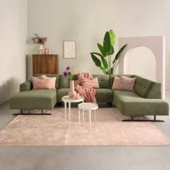 Hoekbank Chester Divan Rechts Groen