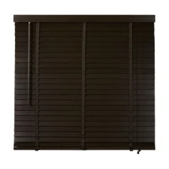 Houten Jaloezie Bruin - 120x130 cm