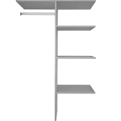 Kastindeling 110 cm Mierlo Grijs