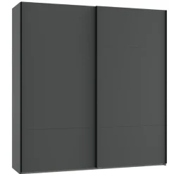 Kledingkast Aalst Donkergrijs - 180x210x65 cm
