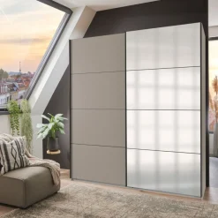 Kledingkast Aalst Taupe - 180x210x65 cm