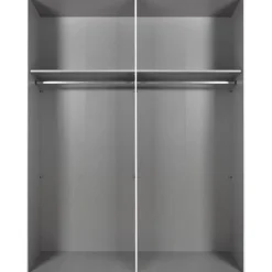 Kledingkast Aalst Taupe - 180x210x65 cm