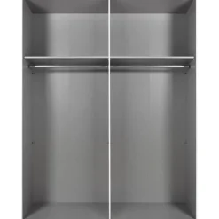 Kledingkast Aalst Wit - 180x210x65 cm