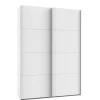 Kledingkast Aalst Wit - 135x210x65 cm