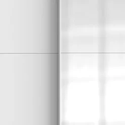 Kledingkast Aalst Wit Spiegel - 180x210x65 cm