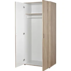 Kledingkast Baarlo Naturel - 80x176x52 cm