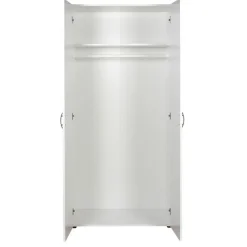Kledingkast Baarlo Wit - 80x176x52 cm
