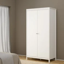 Kledingkast Dallas Wit - 103x199x59
