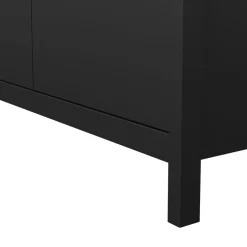 Kledingkast Dallas Zwart - 103x199x59