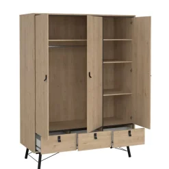 Kledingkast Denver Eiken - 150x200x60 cm