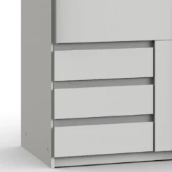 Kledingkast Elsen Wit - 179x198x64 cm
