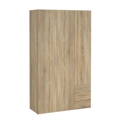 Kledingkast Harper Naturel - 116x201x50 cm