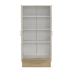 Kledingkast Harper Naturel - 80x171x36 cm