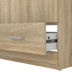 Kledingkast Harper Naturel - 80x171x36 cm
